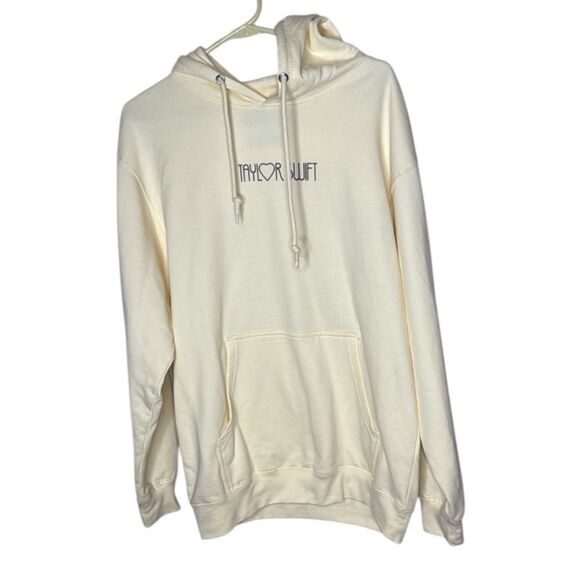 Taylor Swift Cream Eras Tour Fearless Hoodie Sweatshirt. Size Medium. - Picture 2 of 7